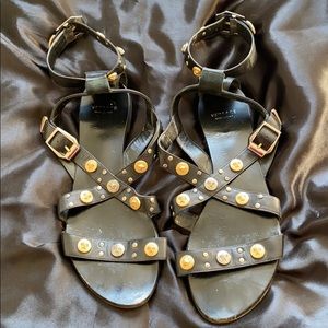 VERSACE MESUSA GLADIATOR SANDALS 6/10